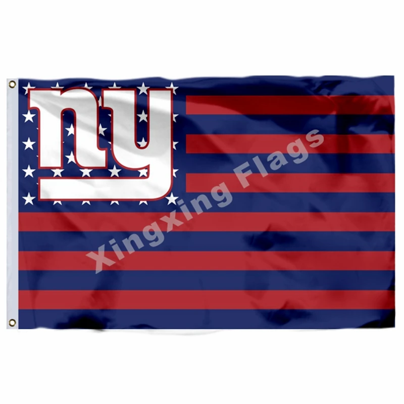 new york giants Flag 3ft x 5ft Polyester NFL new york giants Banner