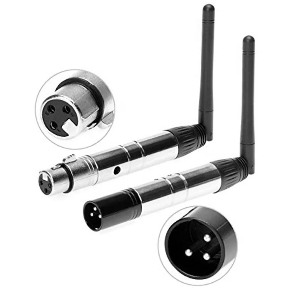 

New 2.4G Wireless Transmitter Receiver Laser Light Controller for Stage Effect DJ Disco DMX Transmitter Receiver EU/US Plug