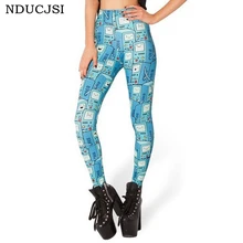 

NDUCJSI 15 Colors Thin New Summer Female Elasticity Mid Slim Plus Size Leggins 2017 Sweet Women Leggings Spandex Print pattern