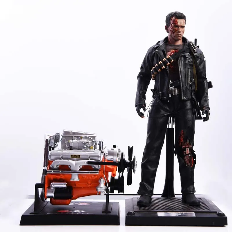 Mnotht 1:6 платформа солдатика модель двигателя Corvette V8 двигатель игрушки для 12in экшн