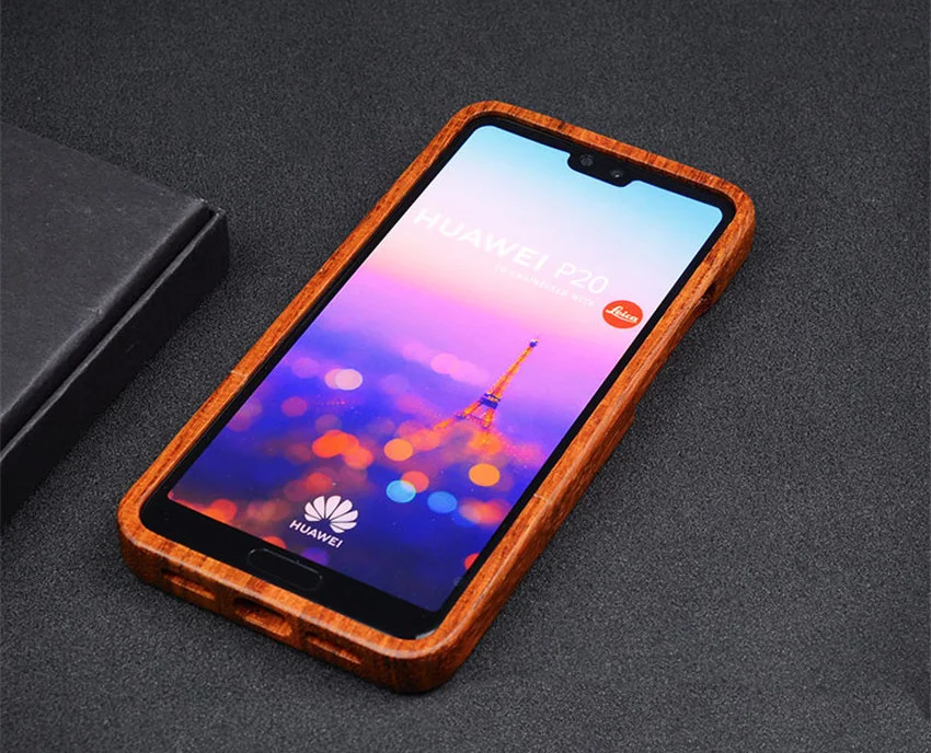 Чехол Boogic для huawei P20 Pro, чехол из чистого розового дерева для huawei P20 Lite P20 360, полный защитный чехол