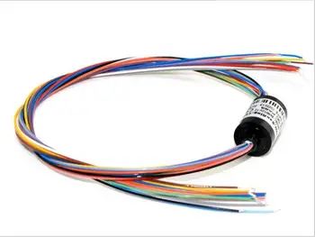 

12.5mm outside Diameter Slipring 12 channel 2A conductive low current MSM-12-12A slip ring center hole 360 degree rotate motor