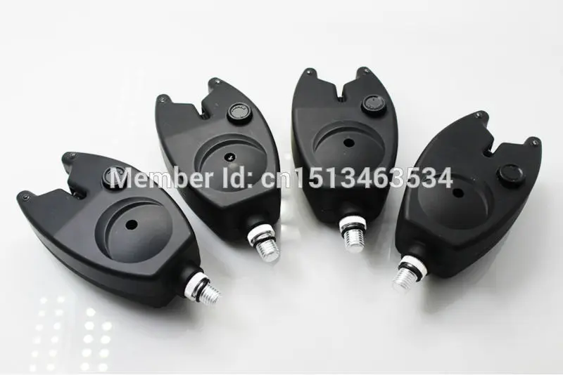 

OLD CARP Fishing Bite Alarm Fishing Bite Indicator with 2 blue LEDs adjust volume for Carp Fishing rods 10pcs/lot
