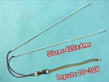20PCS/LOT 420mm Adjustable led backlight strip kit,Update 18.5inch-wide monitor 18.5'' LCD ccfl panel to LED backlight 20pcs lot gd10nc60kd to 252
