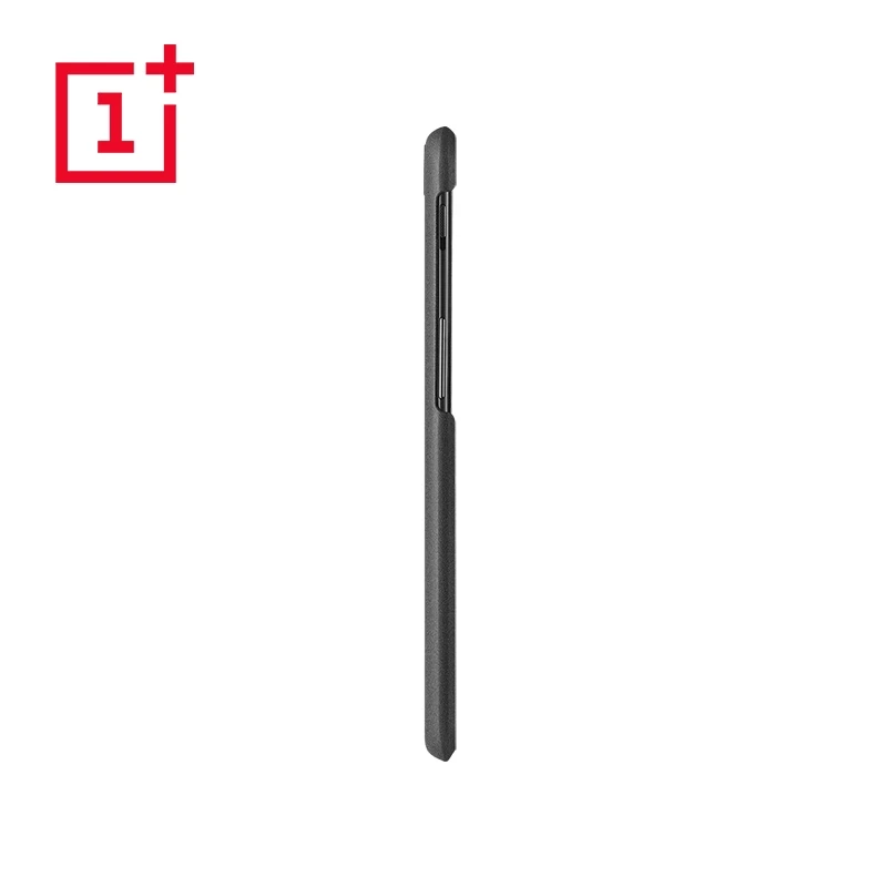 OnePlus 5T Официальный бампер чехол материал арамидное волокно PC полукруглая задняя крышка оболочка песчаник карбон для OnePlus