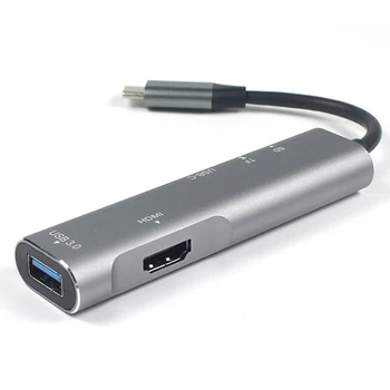 

FDBRO USB Type-C USB-C HUB To HDMI 4K USB 3.0 TF SD Card Reader Thunderbolt 3 Dex Mode Adapter For MacBook Air Pro Samsung S8