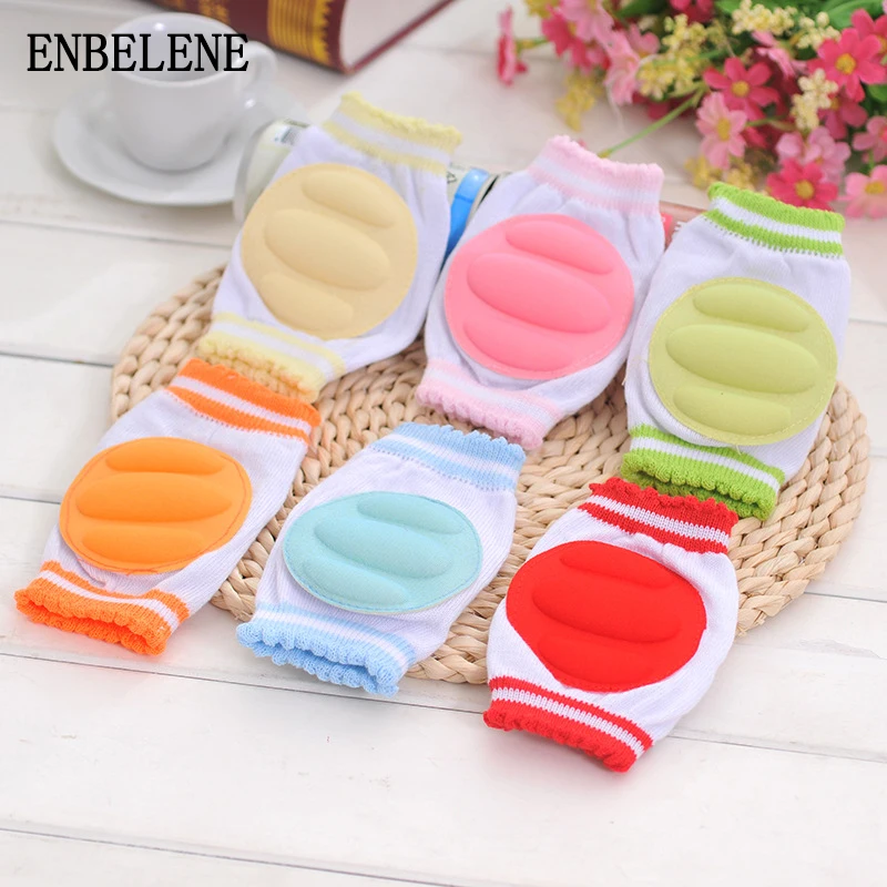 6 pairs lot newborn baby Kneepad Cozy Cotton breathable sponge children