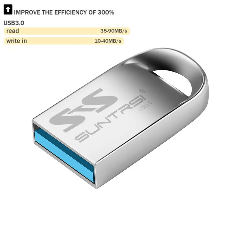 Suntrsi USB 3.0 64GB Flash Drive Waterproof Metal Pendrive 32GB 16GB USB Stick 8GB Mini USB Flash 3.0 Free Shipping Suntrsi USB 3.0 64GB Flash Drive Waterproof Metal Pendrive 32GB 16GB USB Stick 8GB Mini USB Flash 3.0 Free Shipping