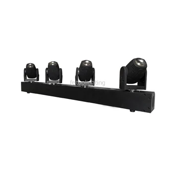 

Professional White Color Dmx Led Bar Beam Moving Head 4x10w 9/28 Channel Stage Bar Light Sound Active Beam Moving Head DJ Light