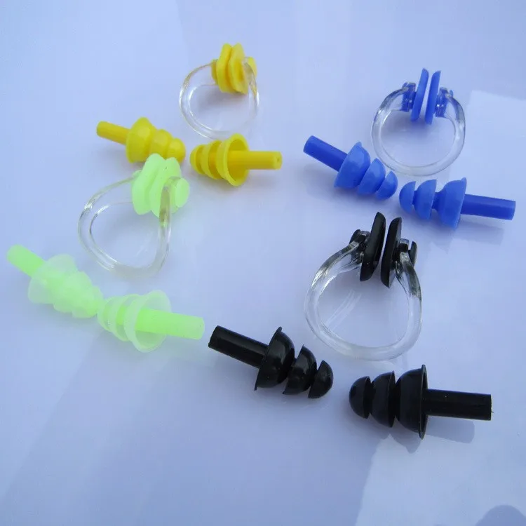1 Pair Soft Ear Plugs Environmental Silicone Waterproof Dust-Proof Earplugs Diving Water Sports Swimming Accessories