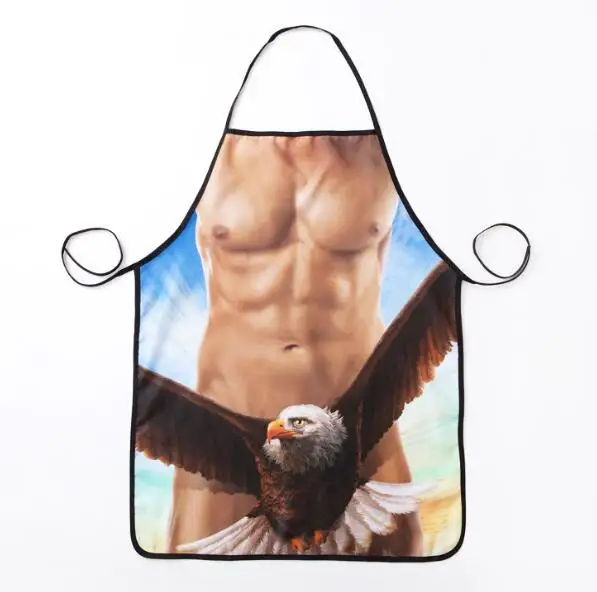 

Freeshipping Cooking Apron Funny Novelty BBQ Party Apron Men Women Sexy Kitchen Cooking Apron