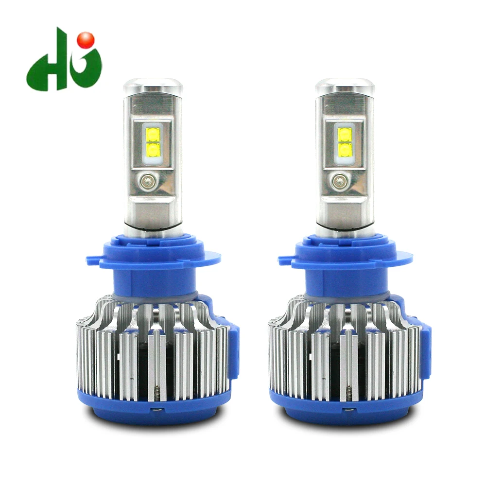 

LOAUT H4 Led Car Headlight H7 LED Lamp 9005 9006 Fog light H1 H11 HB3 HB4 All in one 72W 8000LM Auto Headlamp 6000K Light Bulb