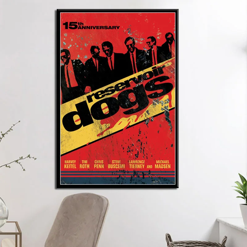 P252 Tank Dogs Quentin Tarantino Классическая серия фильмов винтажная художественная роспись
