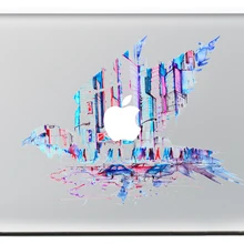 Акварельный Орел DIY индивидуальная виниловая наклейка для ноутбука наклейка для macbook Pro Air 13 дюймов мультфильм ноутбук кожа оболочка для mac book