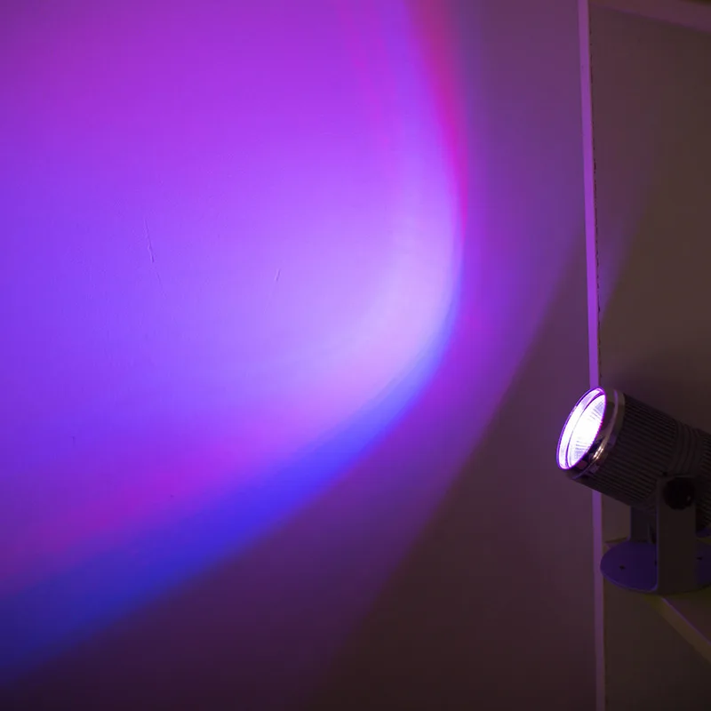 

2019 Newest RGB Blue/Red/White LED Beam Spotlight Stage Light Mini 3W for DJ Disco Bar KTV Party Moving Head Stage Lighting