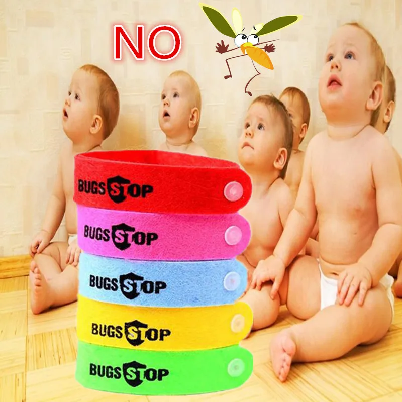 

10pcs/set Anti Mosquito Bug Repellent Wrist Band Bracelet Insect Nets Bug Lock Camping anti mosquito bracelet outdoor incense