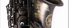 HOT SALE FREE SHIPPING EMS Haibo ryan saxe e alto saxophone musical instrument matt black pearl