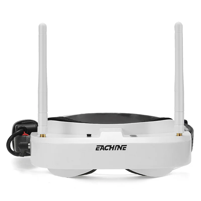 Оригинальные очки FPV с двойной антенной EV100 720*540 5 8G 72CH вентилятором 7 4 В батарея 1000