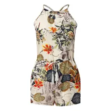 Летний женский комбинезон с коротким рукавом, милый стиль, цветочный кружевной комбинезон, женский комбинезон, шорты, комбинезон# C