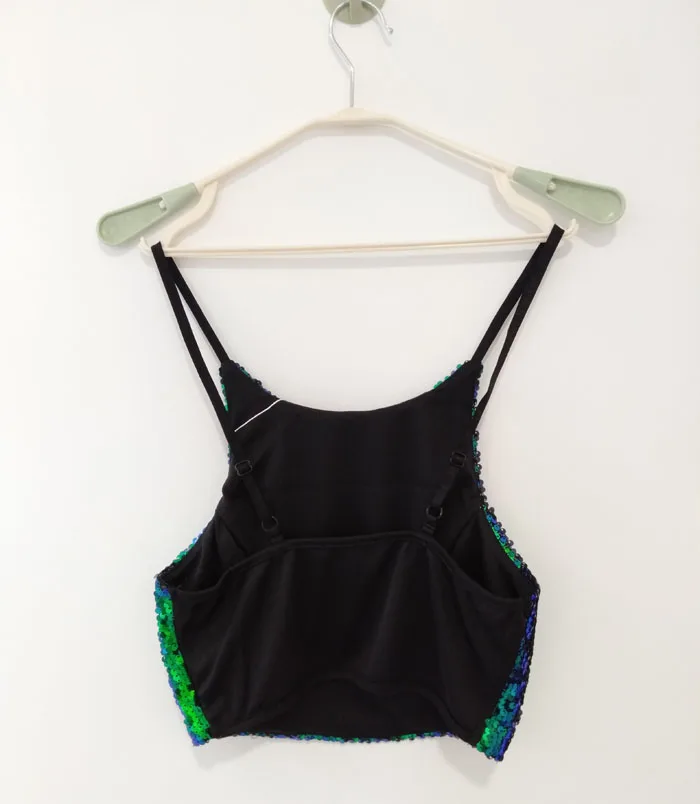 festival glitter tank top sequin crop top 20