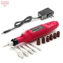 Маникюрный Электрический аппарат для маникюра Фрезерное долото набор педикюр машина гель для снятия ногтей полировальные резаки комплект