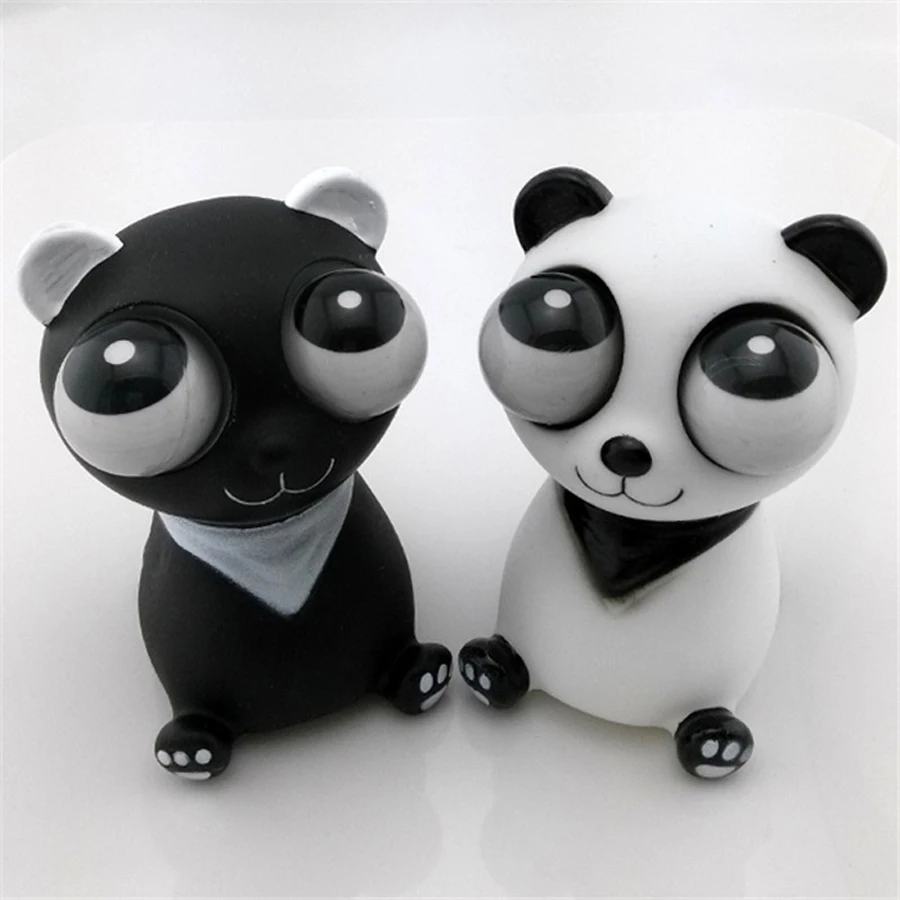

Creative PANIC Eyes BUG OUT Squeeze Toy Decompression Vent Stress Relief Ball Popping Toy