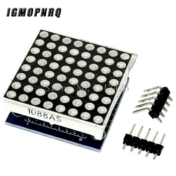 

10PCS MAX7219 dot matrix module microcontroller module DIY KIT