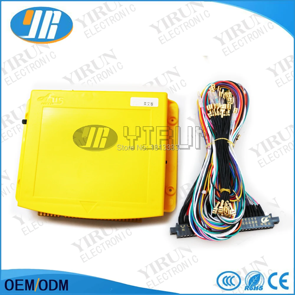 

Arcade 999 in 5S game box multi game board arcade pcb CGA & VGA output 28pin jamma wiring for Arcade Game Cabinet