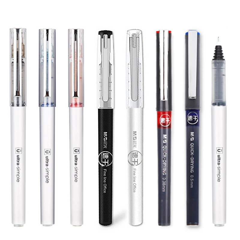 M&G Quick drying 50904 Gel Pen 0.5 Business Gel Pen Signing Pen 6PCS