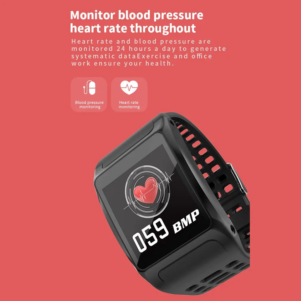 

Z01 Smart Wristband 1.3 inch IPS Color Screen Smart Bracelet Smart Sports Watch Blood Pressure Heart Rate Monitor