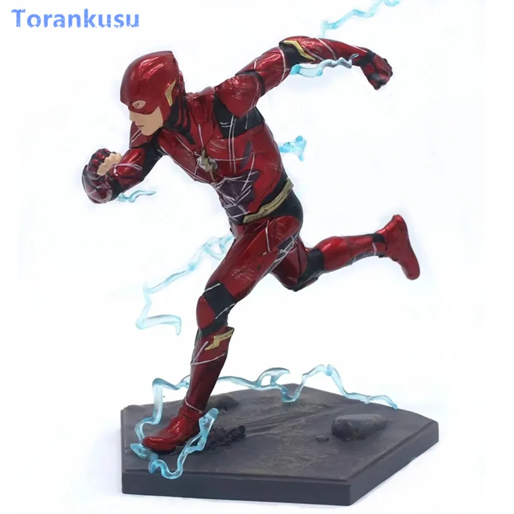  Justice League Action Figure The Flash Figure Toys Iron Studios DC Comics Art PVC Hot Toys Model An