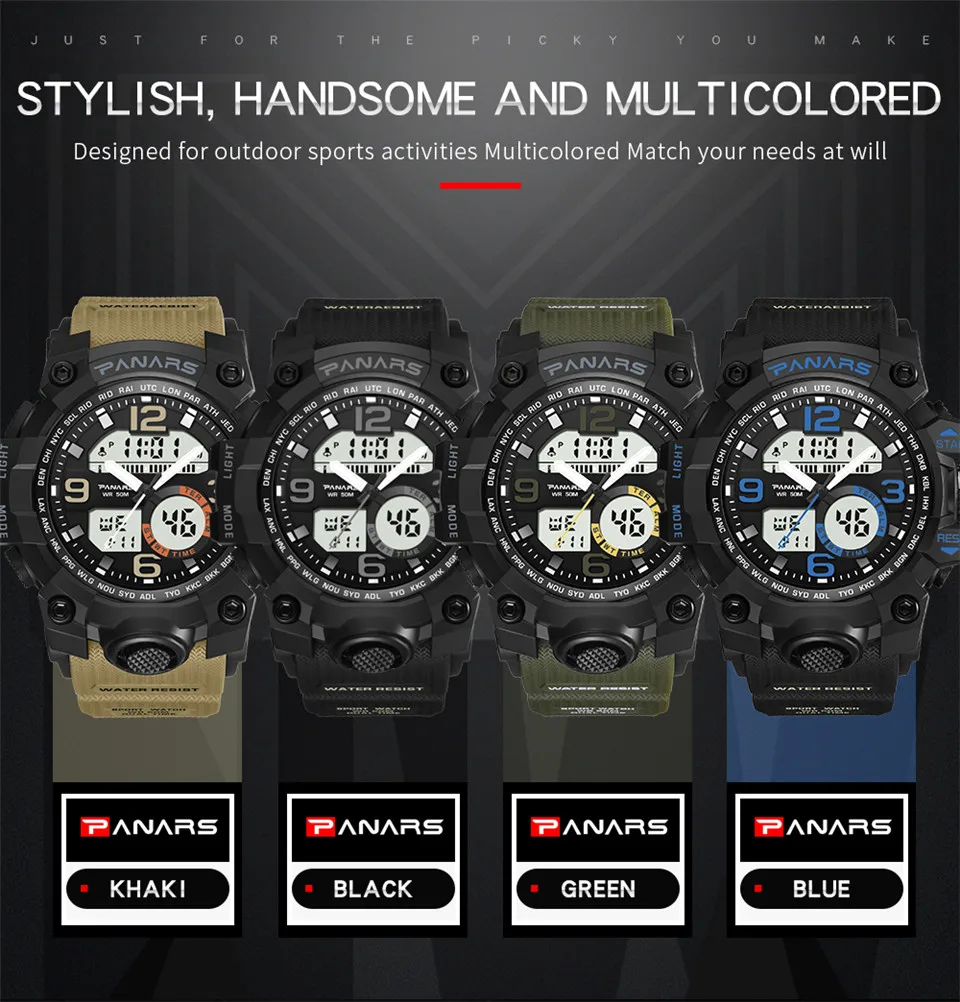 G Style Sports Watches Men Waterproof Digital Wrist Watches Male Clock Outdoor Running Watch For Men LED Electronic Wristwatches (4)