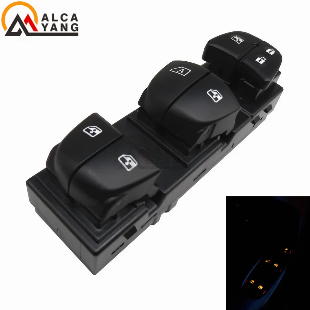 High Quality Main Power Window Switch For Nissan Qashqai/Altima/Sylphy