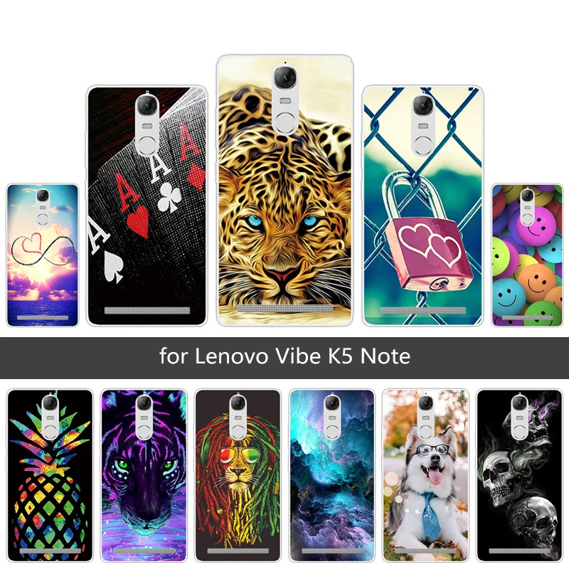 Для Lenovo Vibe K5 Note задняя крышка модный дизайн 5 &quotчехол для телефона A7020 A7020a40