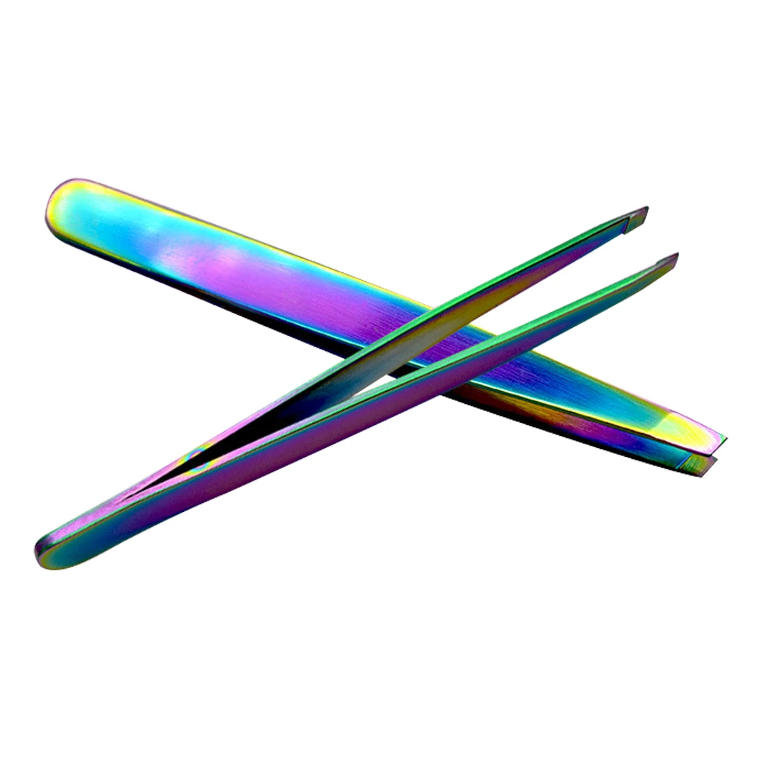

New Angled Slanted Eyebrow Tweezers Stainless Steel Face Hair Removal Eye Brow Trimmer Eyelash Clip Cosmetic Beauty Makeup Tool