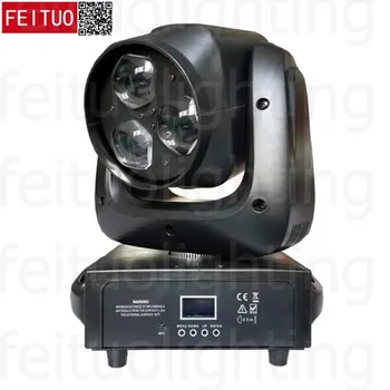 

2pcs/lot LED 3X40W RGBW Mini Projector Bee Eyes Moving Head Beam Stage Light Disco Lighting Equipment Beam Moving Heads for DJ