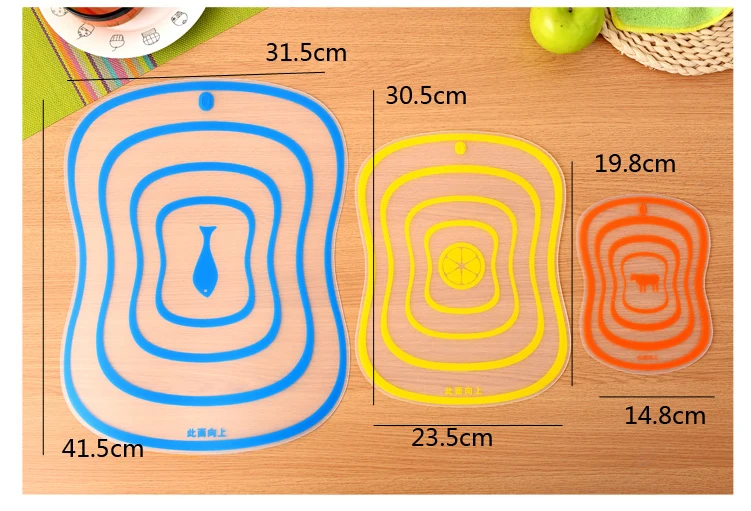 Разделочные Блоки кухонные принадлежности гибкие антибактериальные прочные матовые Нескользящие разделочные доски фрукты овощи мясо