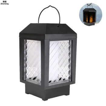 

Solar Rechargeable LED Solar Light Bulb Outdoor Garden Lamp Decoration Garden Flame Candle Lamp Wall Light Waterproof IP65