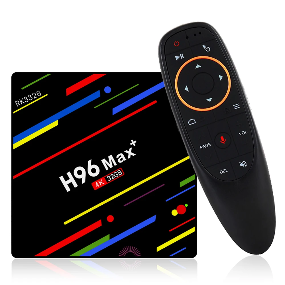 

H96 MAX Plus Smart Android 9.0 Smart TV Box 4GB Ram 32GB 64GB Rockchip RK3328 4K USB3.0 H.265 Media player