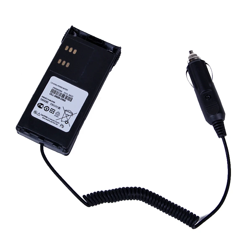 Автомагнитола батарея устранение+ Адаптер для Motorola walkie-talkie GP328 GP340 ht750 mtx850 Любительская радиобатарея устранение