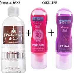 Vanessa & CO Японии личные смазочного масла Интимная смазка анального секса ароматный вкус смазки гель для вагины интимные секс товары 3 шт