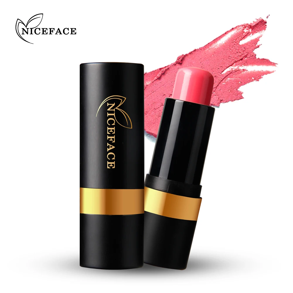 Blusher Cream Contouring Makeup Stick Matte Bronzer And Highlighter Face Matte Blush Stick Cheek