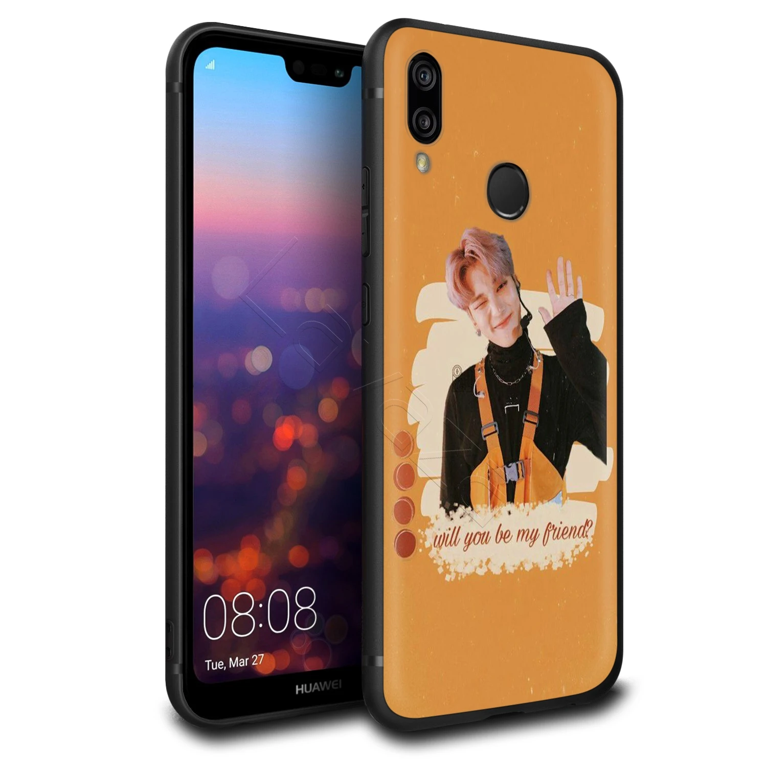 Чехол Lavaza ATEEZ HongJoong SeongHWA для Huawei Honor 10 9 8 8x 8c 7x 7c 7a Note Nova 3 3i Lite Y9 Y7 Y6|Бамперы| |