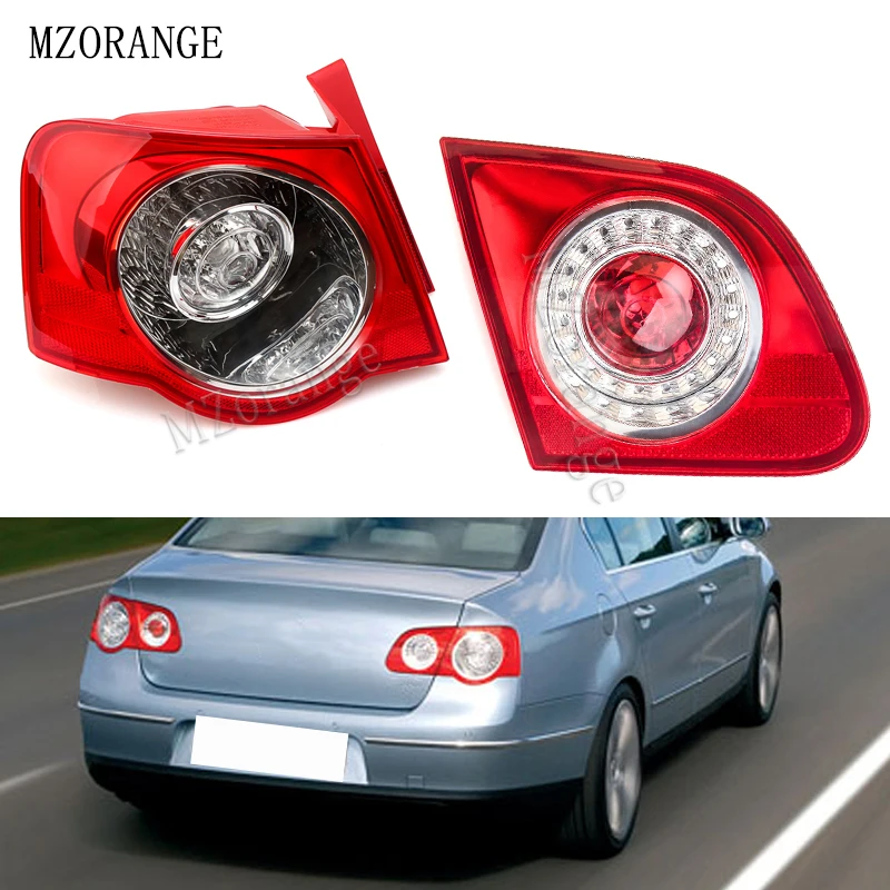MZORANGE Inside Outside Rear Lamp Tail Light Assembly For Volkswagen