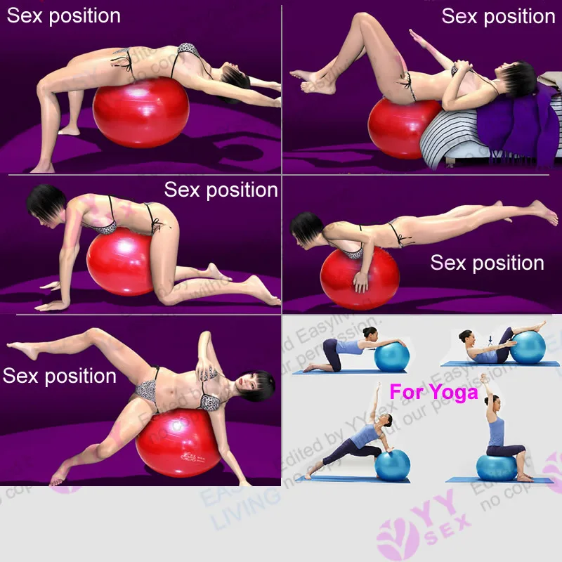 Red Hot Blonde Fitness Ball Sex