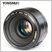 YONGNUO YN 50 1.8 EF f/1.8 AF 50mm Lens 1:1.8 Standard Prime Lens Aperture Auto Focus for Canon EOS DSLR Cameras