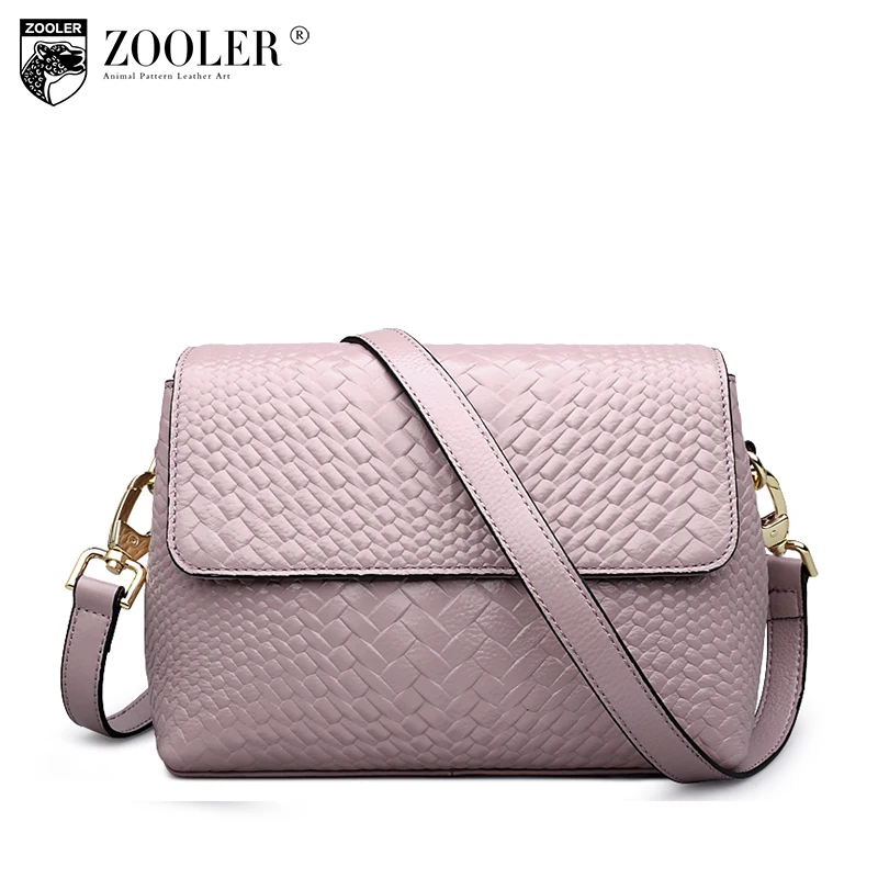 

High quality Genuine leather bags women bag ZOOLER luxury designer messenger shoulder bags ladies crossbody clutch bag2019#6152