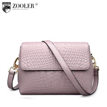 ZOOLER genuine leather bag Bags handbags women famous brand messenger bag for lady cross body VIP