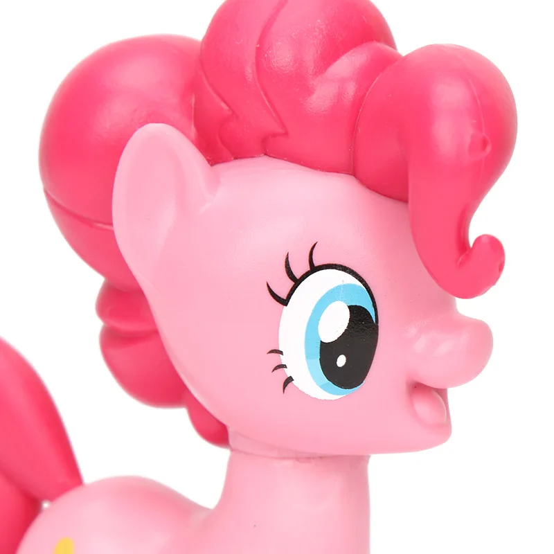 9 см игрушки My Little Pony Вентилятор Версия всех цветов радуги; платье с Сумеречной искоркой серии «маленькие пони Applejack фигурка Коллекционная модель