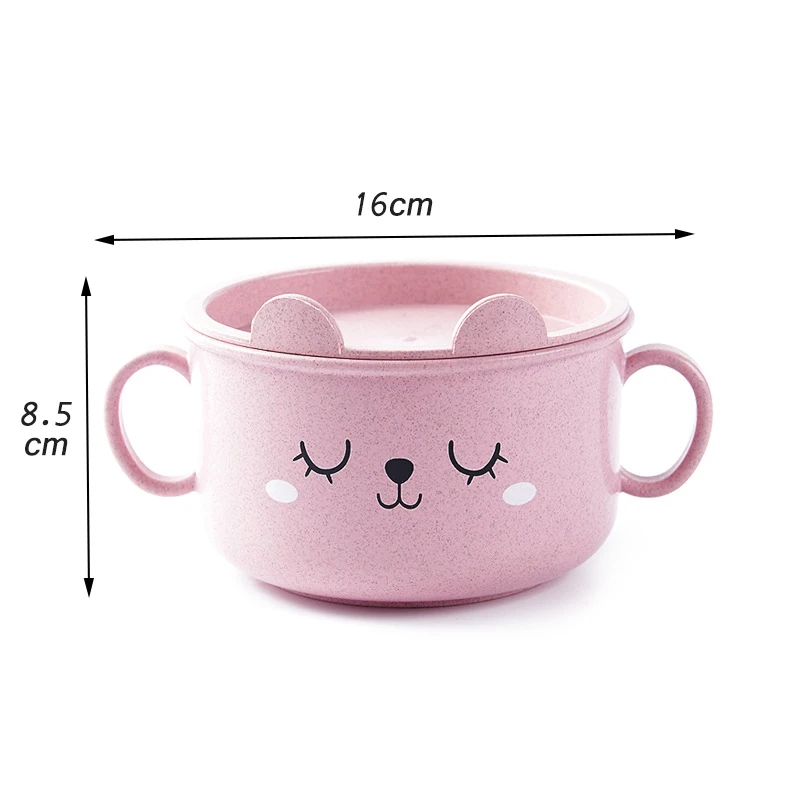 Cute Baby Cartoon Feeding Bowl